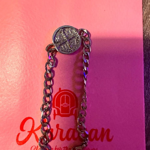 Steel bracelet Konstantinato like new, silver color
