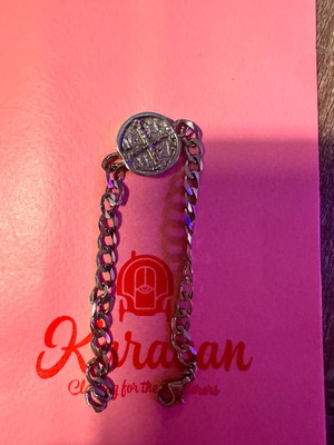 Steel bracelet Konstantinato like new, silver color