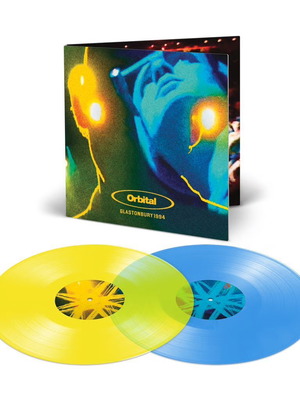 Orbital Glastonbury 1994 διπλό έγχρωμο βινύλιο, sealed