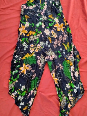 Women's jumpsuit used, size L, polyester