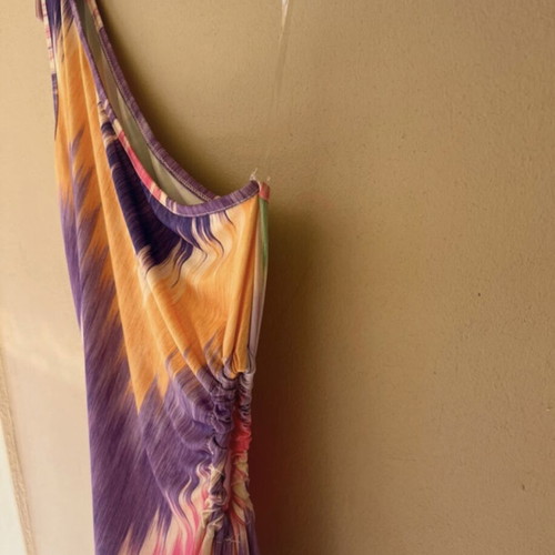 Dress colorful summer new