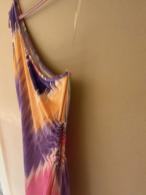 Dress colorful summer new