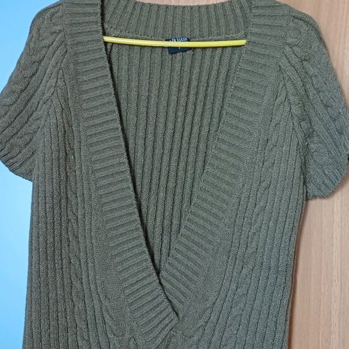 Knitted Kazaka blouse new in khaki color