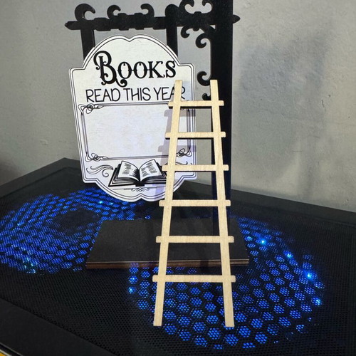 Decor library like new for tracking books read