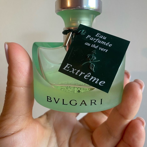 Bvlgari Eau Parfumée au Thé Vert Extrême 50ml vintage perfume like new