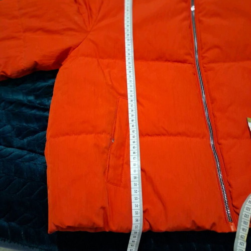 Only Red Puffer Jacket like new, short style with high collar