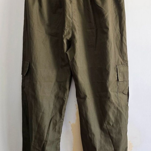 Parachute pants, khaki, size Large
