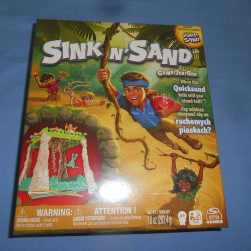 Sink 'N' Sand board game new, jungle adventure