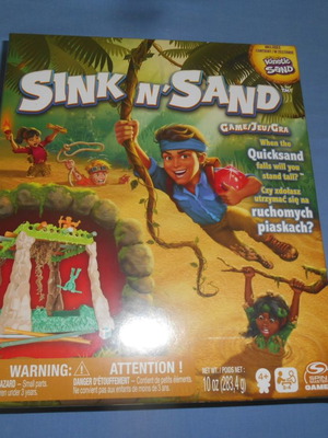 Sink 'N' Sand επιτραπέζιο παιχνίδι καινούργιο, περιπέτεια στη ζούγκλα