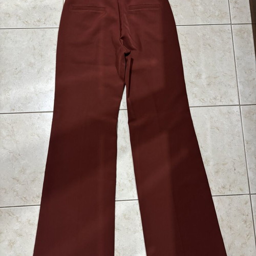 Mind Matter flare pants, terracotta color, size S