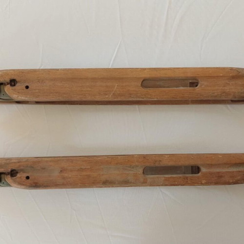 R.ABRAVANEL Large Loom Shuttles used, rare weaving tools