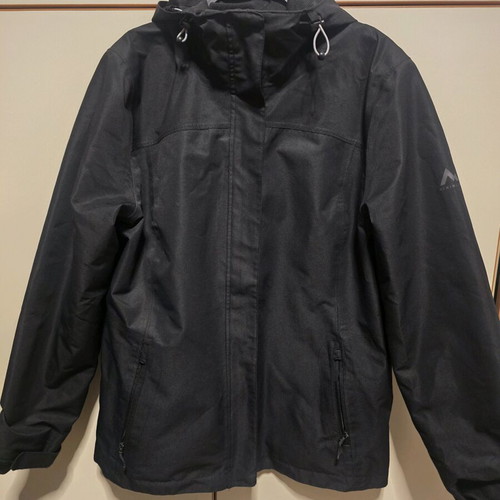McKinley 2in1 waterproof jacket like new, black, size L