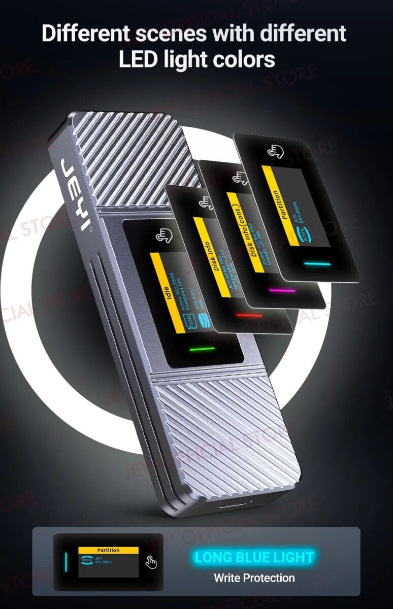 JEYI i9X Zebra M.2 Dual Protocol NvMe… - € 44,00 - Vendora.cy