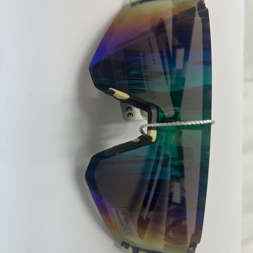 Statement sunglasses rainbow lens new