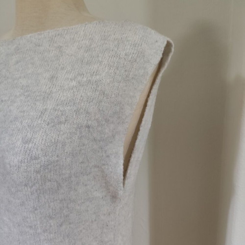 Pennyblack light gray wool sweater size L like new