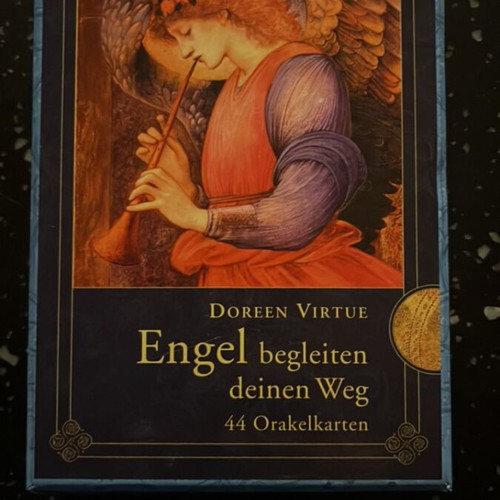Doreen Virtue cards used, in German