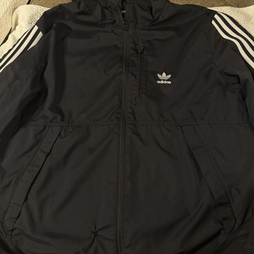 Adidas jacket black size M used
