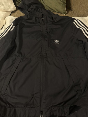 Adidas jacket black size M used