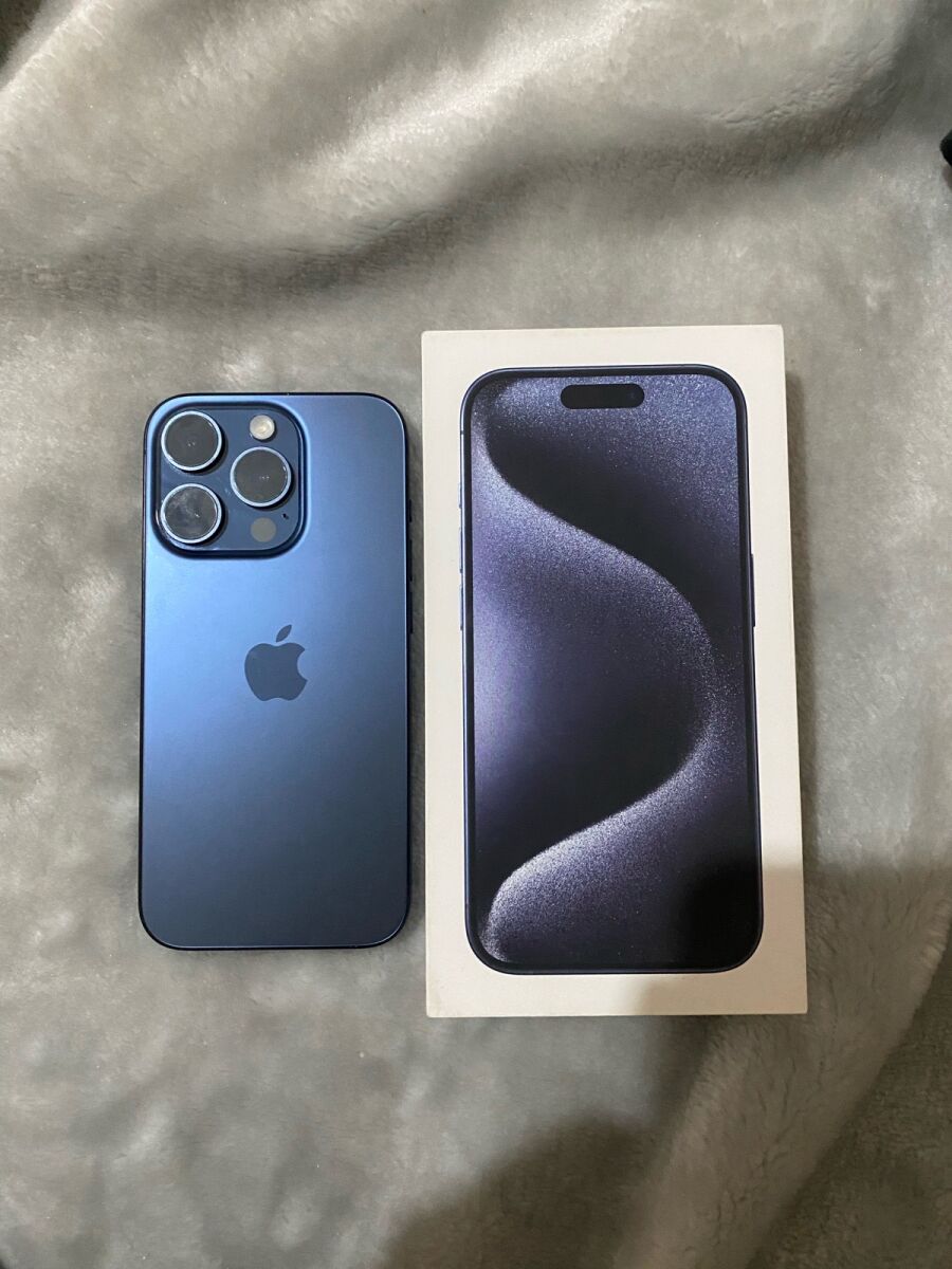 iPhone 15 Pro 128GB Titanium Blue new - € 700,00 - Vendora.cy