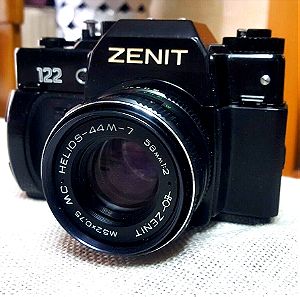 ZENIT 122 Φωτογραφικη Μηχανη με Helios 44Μ-7 Φακο