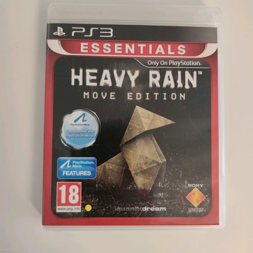 Heavy Rain Essentials Move Edition PlayStation 3 like new
