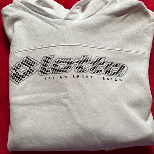 Lotto white men's sweatshirt