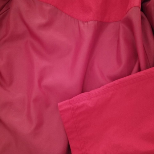 Claire Katrania women's trench coat used, red, size XL