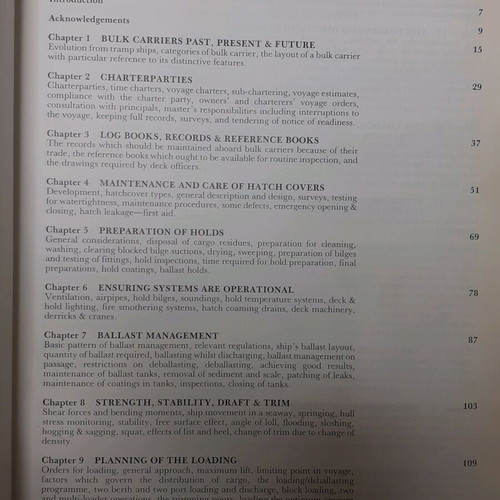 Bulk Carrier Practice book used with cover damage