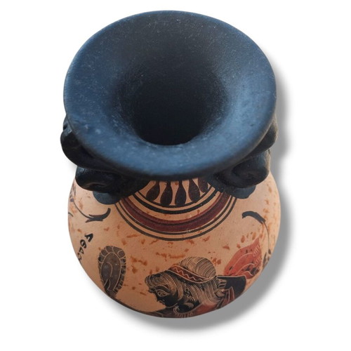 Ancient Greek Ceramic Vase like new, small size
