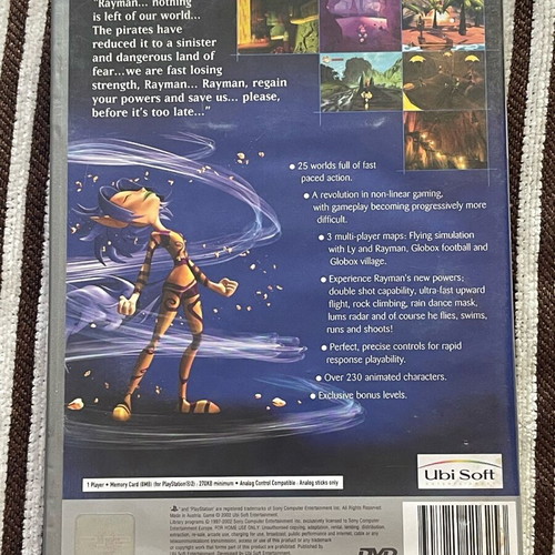Rayman Revolution PlayStation 2 game used
