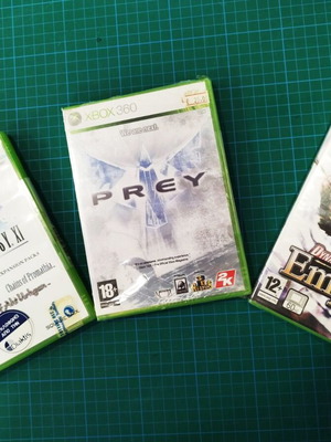 Xbox 360 παιχνίδια καινούργια σφραγισμένα Final Fantasy XI, Prey, Dynasty Warriors 5