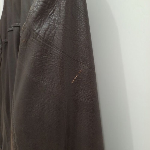 Tough Riders men's leather jacket used, brown, size XL