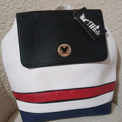 Women's backpack and handbag new, with zipper and Mickey closure