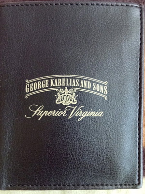 George Karelias & Sons leather wallet like new