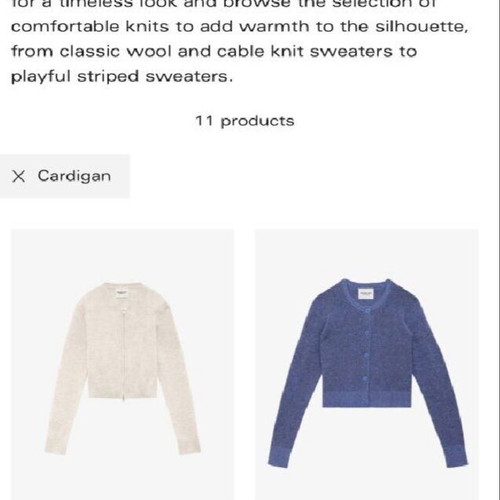 Isabel Marant cardigan like new