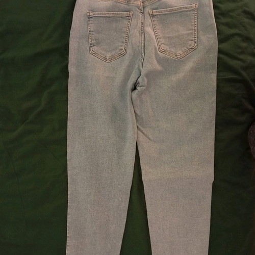 Gina Tricot Perfect Jeans Mom Fit XL 42 used, blue turquoise