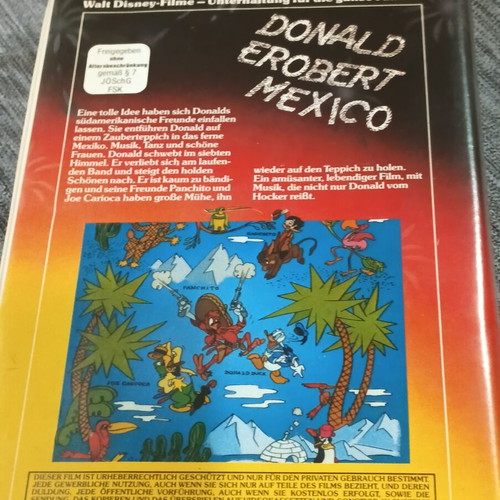 Walt Disney Home Video Cartoon Classics VHS, German audio