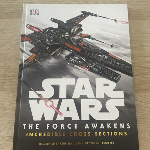 Star Wars The Force Awakens Incredible Cross-Sections book like new