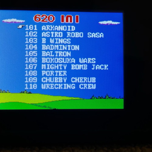Portable console with 620 games new, color screen