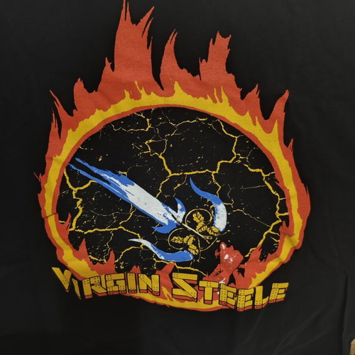 Virgin Steele Guardians T-Shirt Medium, black, Gildan