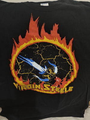 Virgin Steele Guardians T-Shirt Medium, black, Gildan