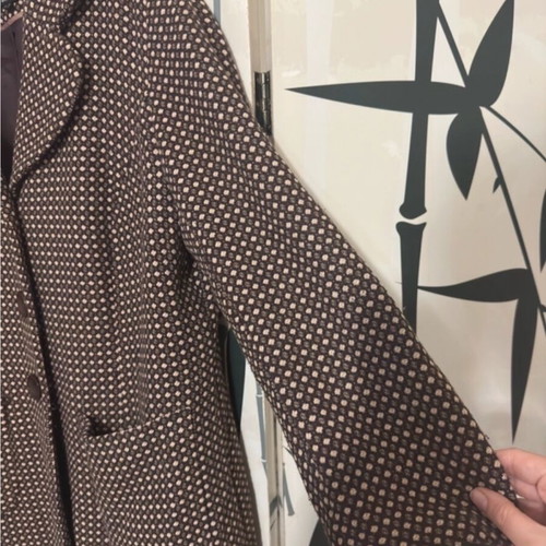 Amelie coat like new, Copenhagen style in beige/coffee/pink