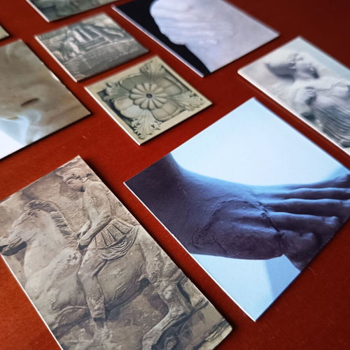 Set of 14 collectible magnets from Acropolis Museum like new