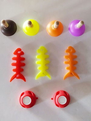 Mobile accessories new, colorful rubber set