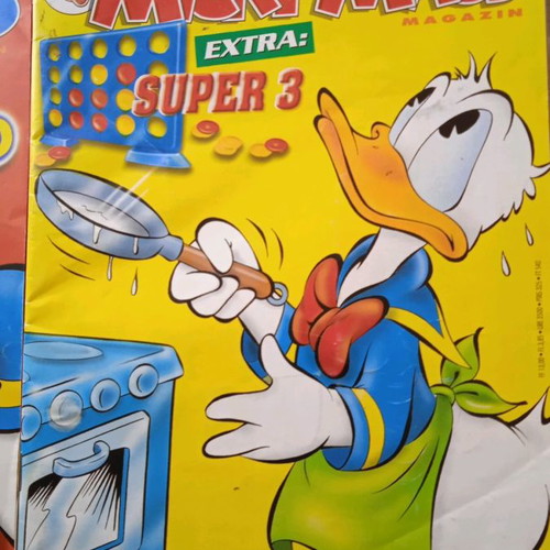 Micky Maus comics used, pack No 23 and 24, 2000, German language