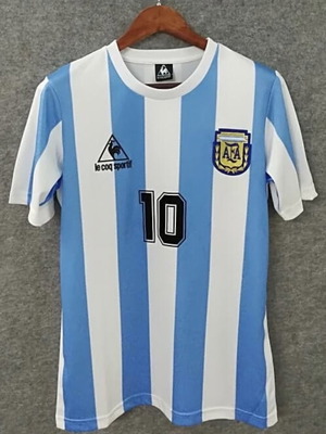 Φανέλα Αργεντινής 1986 Maradona #10 καινούργια