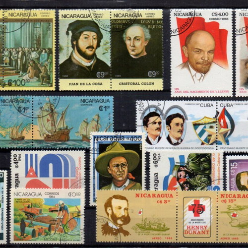 Nicaragua Thematic Stamps used for collections