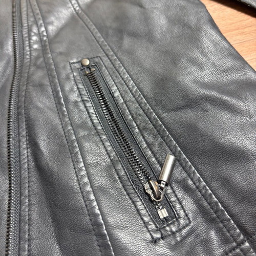 Rock Chic leather jacket used, size 40 (M/L)
