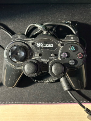 PS2 controller used with cable marks, fully functional