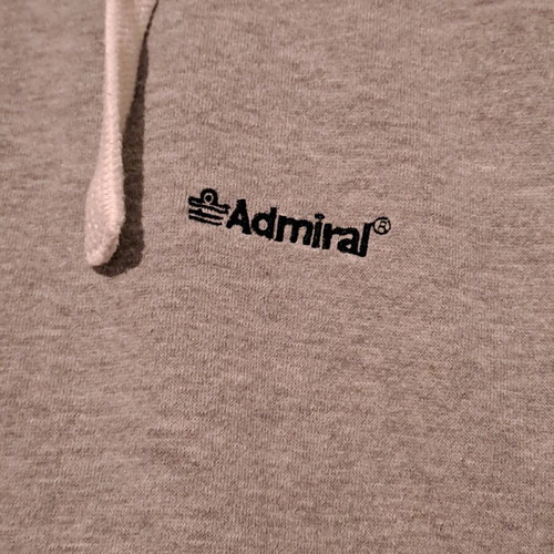 Admiral gray hoodie jacket like new with fur lining